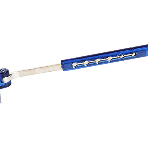 TBOC Pack: Gafas de Lectura Presbicia Vista Cansada – (Dos Unidades) Graduadas +1.50 Dioptrías Montura Azul Hombre Mujer Imantadas Plegables Lentes Aumento Leer Ver Cerca Cuello Imán