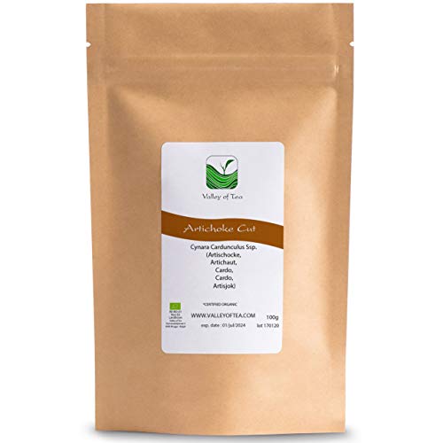 Té Orgánico Cardo Alcachofa - Hojas De Alcachofa 100g