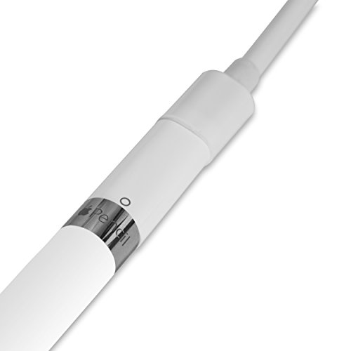 TechMatte Adaptador de Carga Cable para Apple Pencil y iPad Pro (2 Piezas, Blanco)