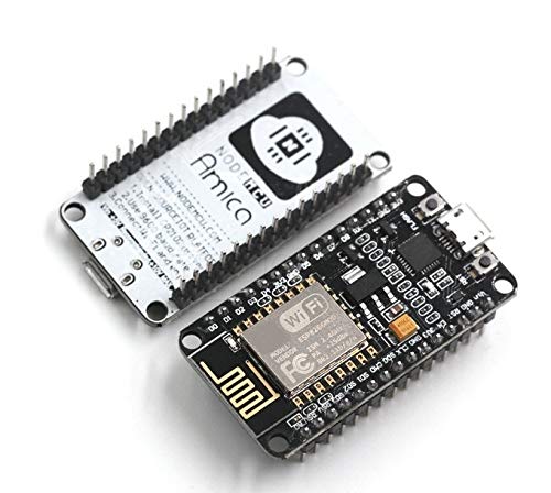 TECNOIOT 5pcs NodeMcu Lua WiFi Internet of Things Development Board Based ESP8266 CP2102 | 5pcs Módulo Tarjeta de Desarrollo de Internet CP2102 NodeMcu V2 Basado en ESP8266 ESP12E Lua WiFi