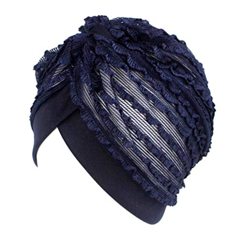 Tela Cómoda Cáncer De La Mujer Quimioterapia Higiene Alopecia Sencillos Indio Negro Gris Rojo Caqui Azul Marino Maquillaje Sombrero Pliegue Elástico Turbante Estilo