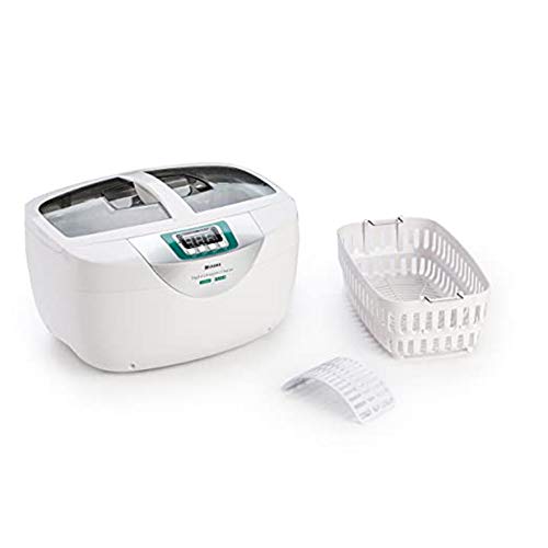 Temporizador De Joyería Profesional, Máquina Portátil De Limpieza del Hogar, Limpiador De Dentaduras para Anteojos, 2.5 L Que No Dañará Sus Objetos De Valor Mientras Los Actualiza como Nuevos.