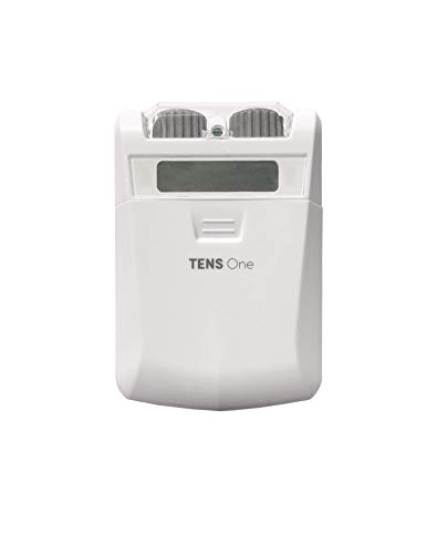 TensCare Tens One - Electroestimulador Tens digital para Alivio el dolor. Control manual, con 3 modos y 2 Canales para 4 electrodos