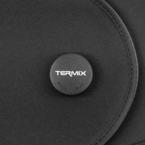 Termix Capa de corte magnética grande color negro- Accesorio de peluquería profesional en tejido mezcla de PVC y Poliester