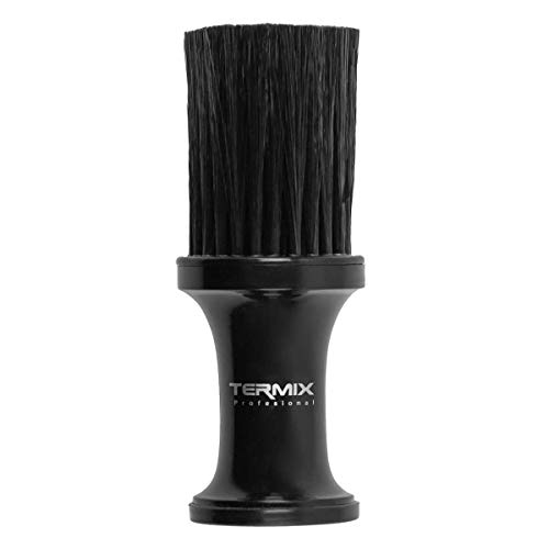 Termix Cepillo de talco profesional color negro y fibras negras. Cepillo con fibras suaves para trabajar con máxima limpieza