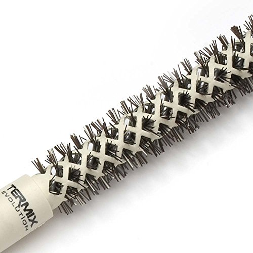 Termix Evolution Soft Ø12- Cepillo térmico redondo con fibras especialmente diseñadas para cabellos delicados. Disponible en 8 diámetros y en formato Pack.