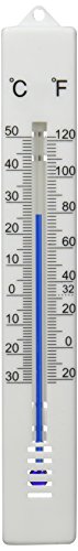 Termometro Pared/Jardin, Interior/Exterior Plástico 17 cm.