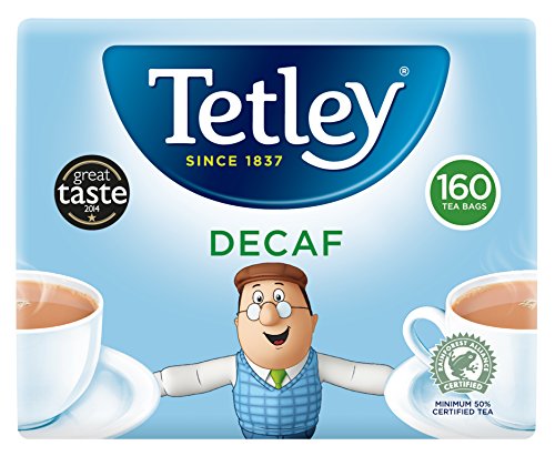 Tetley A06070 - One Cup Decaf Teabags A06070 (PK 160)