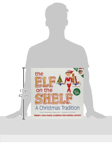 The Elf on the Shelf: Una tradición navideña (Incluye tono de piel claro niña Elf y un libro especial en Inglés)