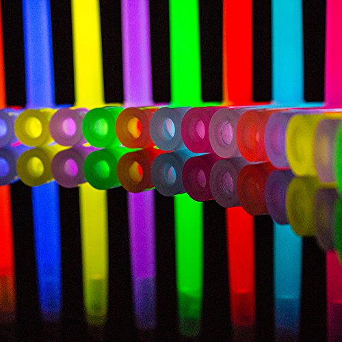 The Glowhouse Premium 6 inch Glow Stick pack of 25 (Mixed) by The Glowhouse
