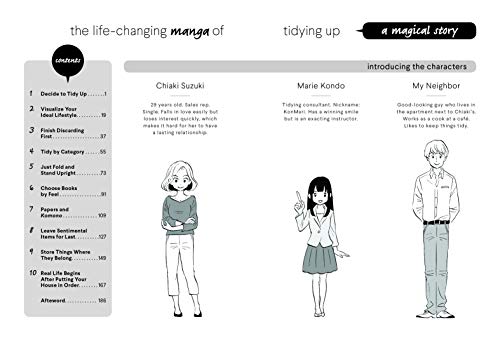 The life-changing manga of tidying up: a magical story (Life Changing Magic of Tidying)