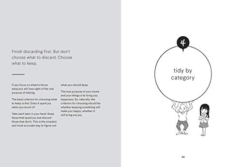 The life-changing manga of tidying up: a magical story (Life Changing Magic of Tidying)