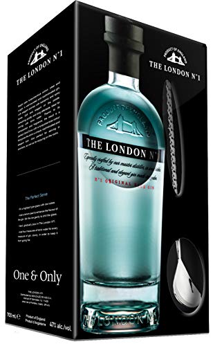 The London Nº1 Estuche con Cucharilla Ginebra Premium - 700 ml
