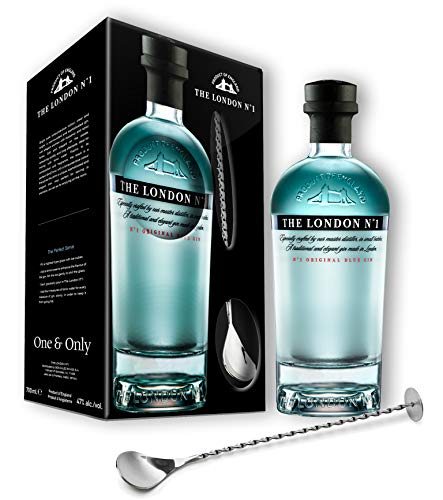 The London Nº1 Estuche con Cucharilla Ginebra Premium - 700 ml