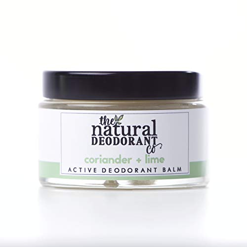 The Natural Deodorant Co. - Bálsamo desodorante, con aroma a cilantro y a lima
