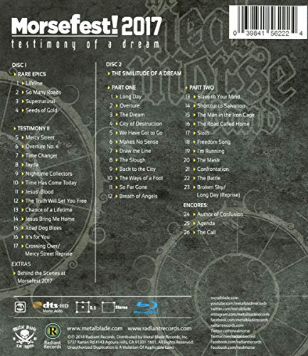 The Neal Morse Band - Morsefest' 2017 : Testimony of a Dream [Reino Unido] [Blu-ray]