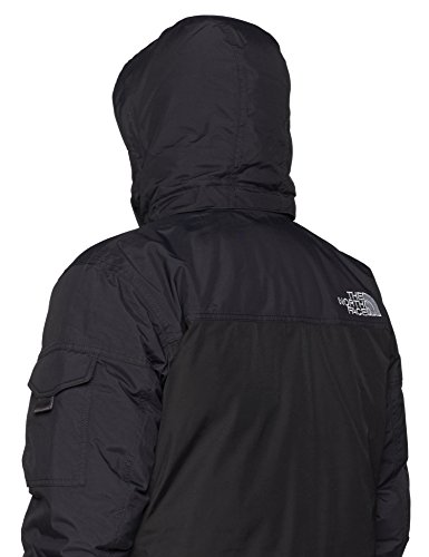 The North Face MC Murdo 2 - Parka de Plumas para Hombre, Hombre, Color TNF Black/High Rise Grey, tamaño Large
