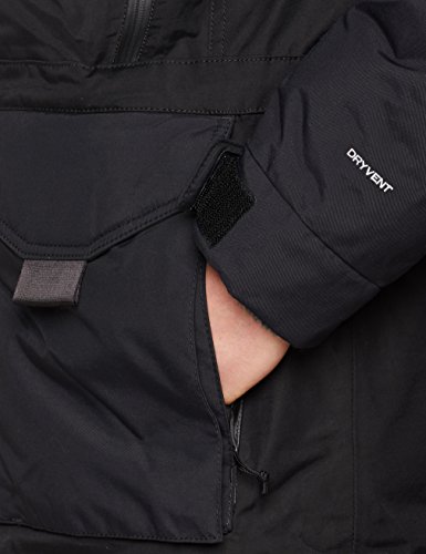 The North Face MC Murdo 2 - Parka de Plumas para Hombre, Hombre, Color TNF Black/High Rise Grey, tamaño Large