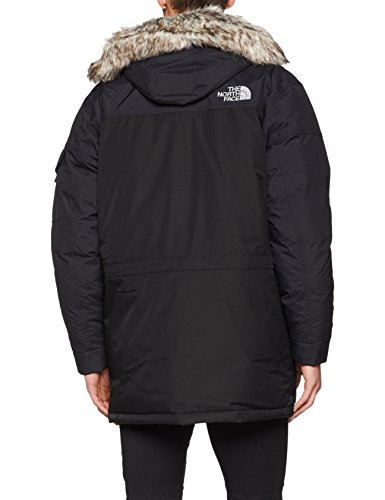 The North Face MC Murdo 2 - Parka de Plumas para Hombre, Hombre, Color TNF Black/High Rise Grey, tamaño Large