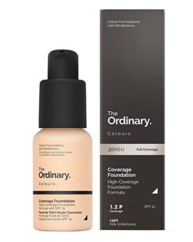 The Ordinary Coverage Foundation SPF15 30ml 1.2P – Light (Pink Undertones)