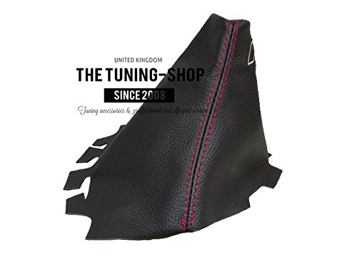 The Tuning-Shop Ltd Funda para Palanca de Marchas Manual, Color Negro/Rojo