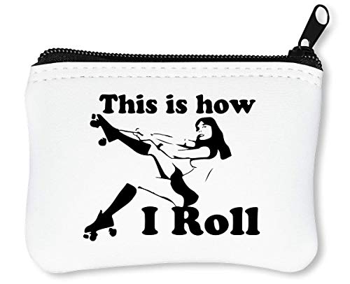 This Is How I Roll Girl Rollers Billetera con Cremallera Monedero Caratera