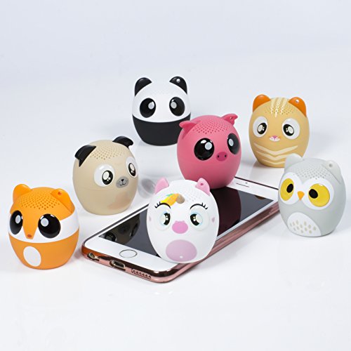 Thumbs Up! Panda - Altavoz para smartphone, Negro