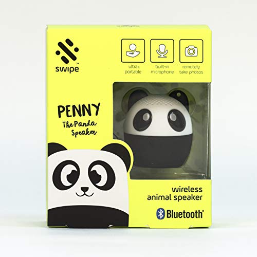 Thumbs Up! Panda - Altavoz para smartphone, Negro