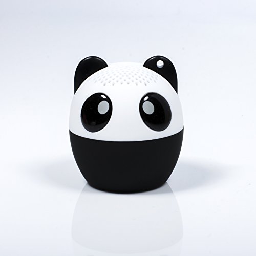 Thumbs Up! Panda - Altavoz para smartphone, Negro