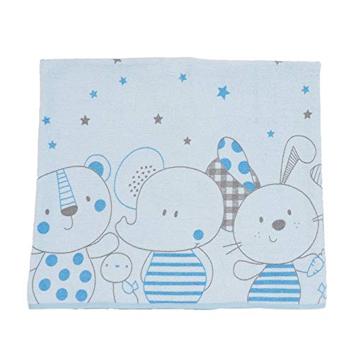 Ti TIN - Capa de Baño de Bebé Estampado JUNGLA y Capucha Suave y Absorbente |Toalla de Niño Niña con Capucha 100% Algodón, Colores Sólidos, 100x100 cm