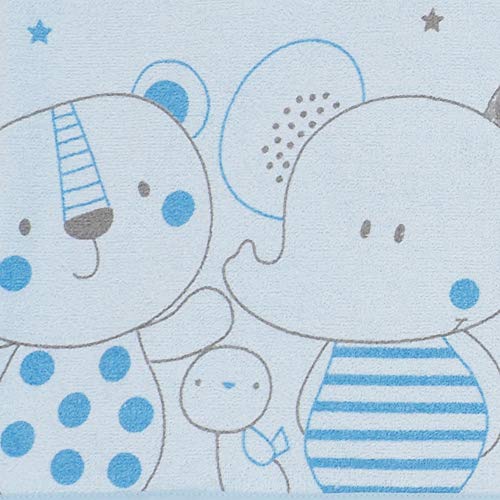 Ti TIN - Capa de Baño de Bebé Estampado JUNGLA y Capucha Suave y Absorbente |Toalla de Niño Niña con Capucha 100% Algodón, Colores Sólidos, 100x100 cm