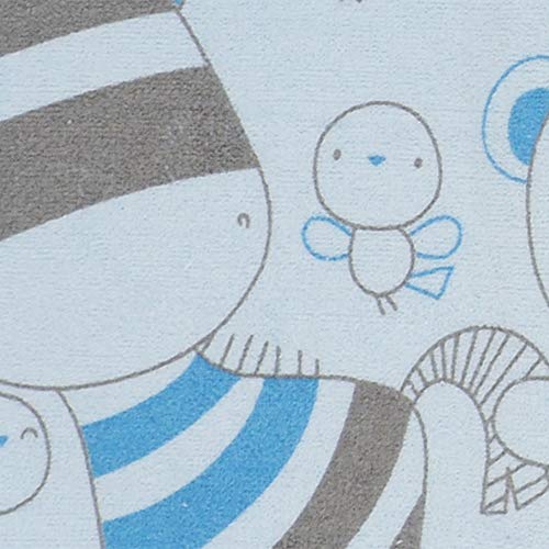 Ti TIN - Capa de Baño de Bebé Estampado JUNGLA y Capucha Suave y Absorbente |Toalla de Niño Niña con Capucha 100% Algodón, Colores Sólidos, 100x100 cm