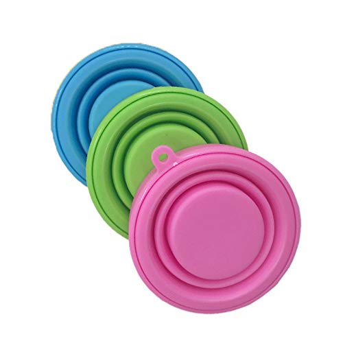 Tiamu Copa Menstrual Vaginal y Vaso Esterilizador Vasos Esterilizantes Plegables Flexible para Limpiar Taza Plegable de Camping Reciclable para Mujer (Rosa)