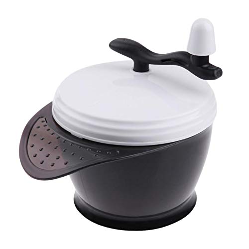 Tiamu Salón para Te？ir el Cabello Tazón Gran Capacidad Tinte para el Cabello Crema Mezclador Peluquero Agitador Licuadora Ahorro de Tiempo Peluquería Estilo Accesorio