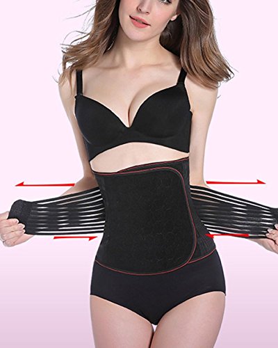 TieNew Faja Postparto para Mujeres, Faja Postparto Reductora Cintura Moldeadora con Velcro Transpirable Elástica para Mujer y Maternidad Recuperación Postpartum Support Belt