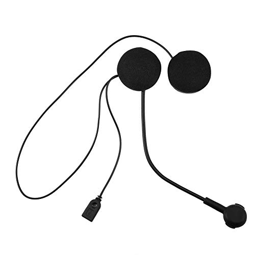 Tihebeyan Altavoces de Casco de Alta definición, Auriculares estéreo inalámbricos HiFi Bluetooth Casco de Motocicleta Auricular Bluetooth Casco Manos Libres Comunicación para Moto