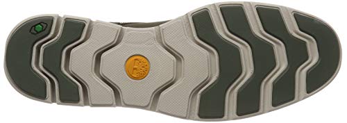 Timberland Bradstreet Leather Sensorflex, Botas Chukka para Hombre, Verde Dark Green Nubuck, 45.5 EU