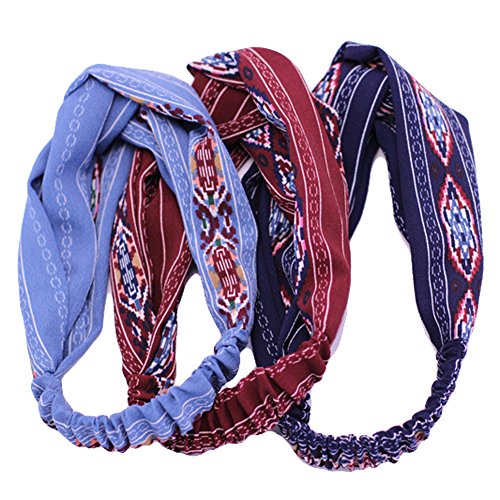 TININNA mujeres Vintage modelo Burgundy torzal banda elástica para cabello Cerchietti diadema hairband Toalla turbante accesorios para el pelo