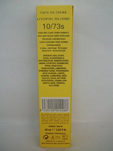 TINTE DE PELO HIPERTIN UTOPIK 10/73 S RUBIO MUY CLARO TIERRA DORADO