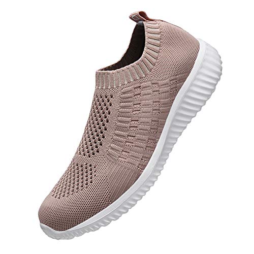 TIOSEBON - Zapatillas Deportivas para Caminar con Malla Ligera e Informal, Transpirables, Color, Talla 40 EU