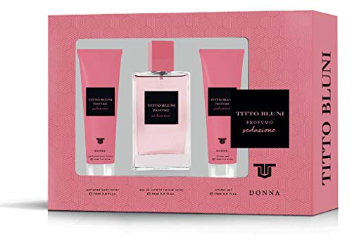 Titto Bluni Profumo Seduzione Donna EdT 75ml/ Gel Baño 75ml/ Body Lotion 75ml