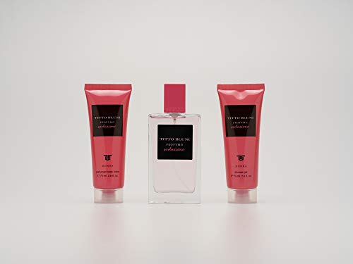 Titto Bluni Profumo Seduzione Donna EdT 75ml/ Gel Baño 75ml/ Body Lotion 75ml