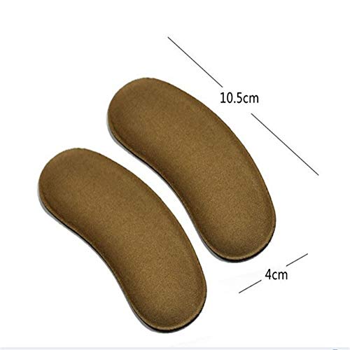 TLXOGBS 1 par de Tela pegajosa Zapato Espalda talón Inserciones Plantillas Almohadillas cojín del Forro empuñaduras cómodo protección del pie Protector de talón