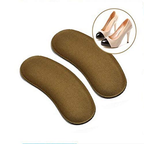 TLXOGBS 1 par de Tela pegajosa Zapato Espalda talón Inserciones Plantillas Almohadillas cojín del Forro empuñaduras cómodo protección del pie Protector de talón