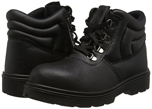 Toesavers 2415 - Botas de seguridad de Otra Piel adultos unisex, color Negro, talla 3