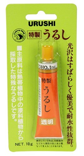 Toho HANDI puteada partes Japón pinturas laca "Urushi" #0101 Tomei transparencia