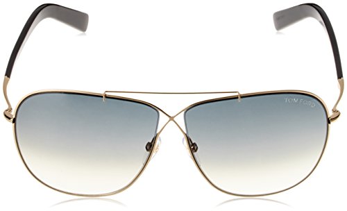 Tom Ford Gafas de Sol 393 (61 mm) Dorado/Negro