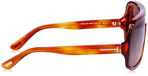 Tom Ford Sonnenbrille FT0559 53E 00 Gafas de sol, Marrón (Braun), 150.0 para Hombre