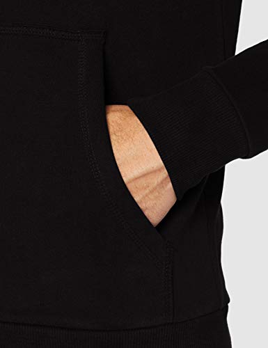 Tom Tailor Denim Hoody Chaqueta Deportiva, Negro (Black 29999), S para Hombre