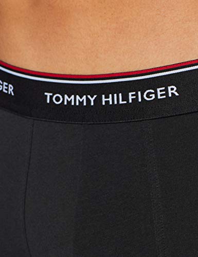 Tommy Hilfiger 3p Lr Trunk Boxer, Negro (Black 990), L (Pack de 3) para Hombre